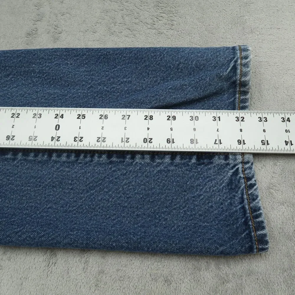 Levi's 517 Jeans Mens 38x32 Blue Regular Bootcut Rigid Denim Pants Medium Wash